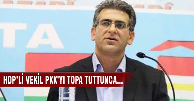 HDP'li vekil PKK'lıları çılgına çevirdi!