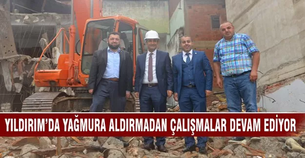 'Kentsel Dönüşüm' çalışmaları soluksuz devam ediyor