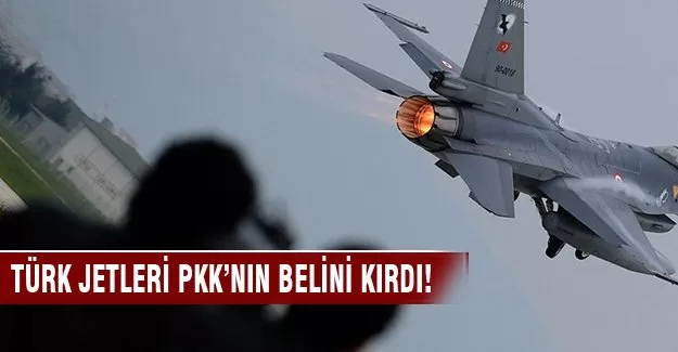 PKK'nın sığınakları yerle bir oldu: 35 terörist öldürüldü