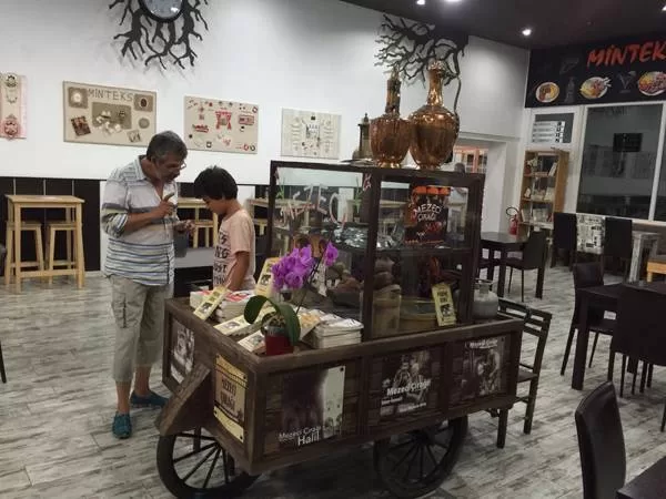 Mezeci ve çırakları Minteks'te buluştu