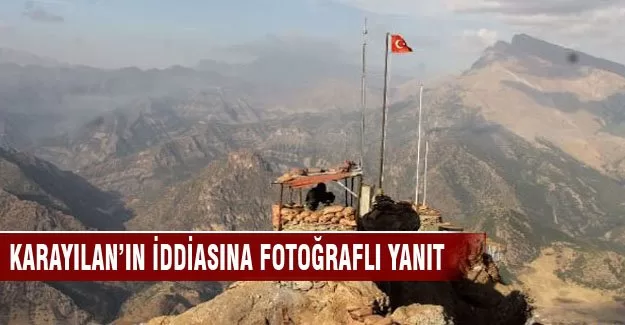 Karayılan'ın iddiasına fotoğraflı yanıt geldi