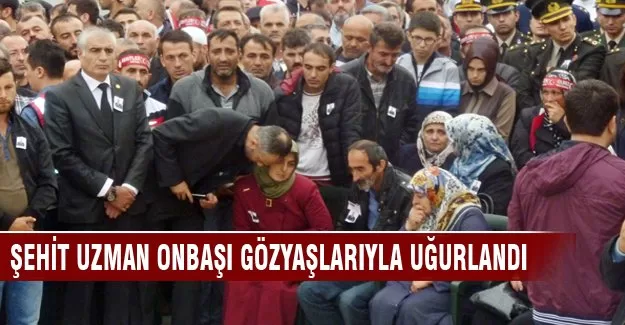 Şehit Uzman Onbaşı Öcalan son yolcuğuna uğurlandı