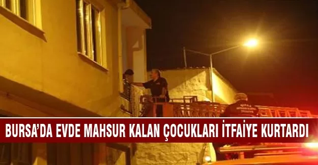 Bursa'da ambulans eve giremeyince...