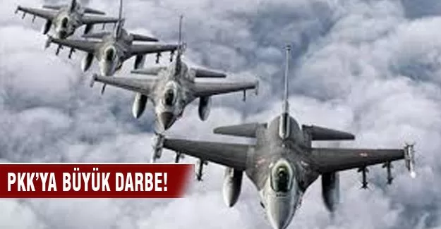 PKK'nın sığınakları yerle bir edildi