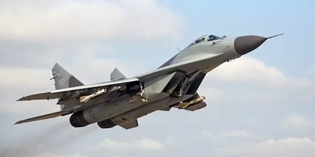 MİG 29'lar taciz etti!