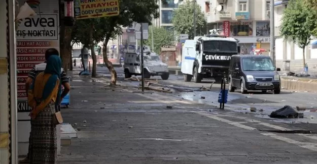 O ilçede sokağa çıkma yasağı sona erdi