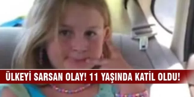 Ülkeyi sarsan olay! 11 yaşında katil oldu!