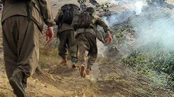 PKK'lıların sırt çantasından çıktı