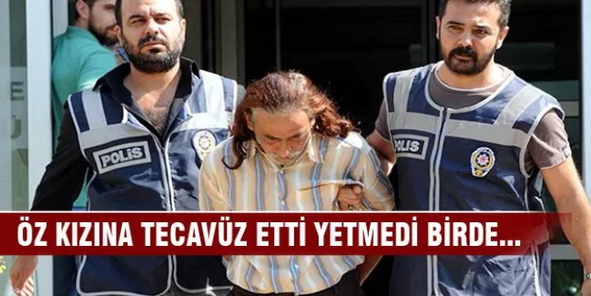 Öz kızına 6 yıl boyunca tecavüz etti!