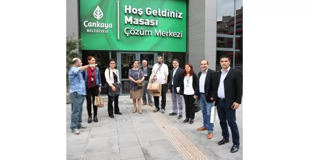 Nilüfer Belediyesi, Çankaya Belediyesi'ni ziyaret etti