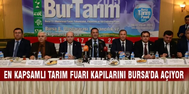 En kapsamlı Tarım Fuarı başlıyor