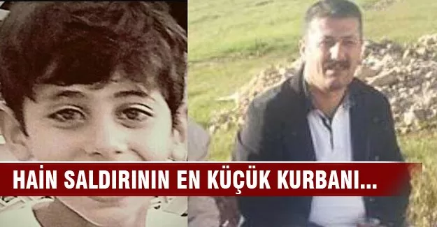 Kahreden saldırının en küçük kurbanı...