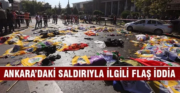 Ankara'daki saldırıyla ilgili müthiş iddia...