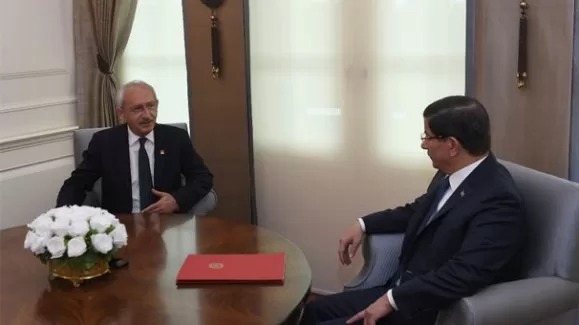 Davutoğlu-Kılıçdaroğlu bir araya geldi