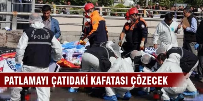 Patlamayı cesetler çözecek