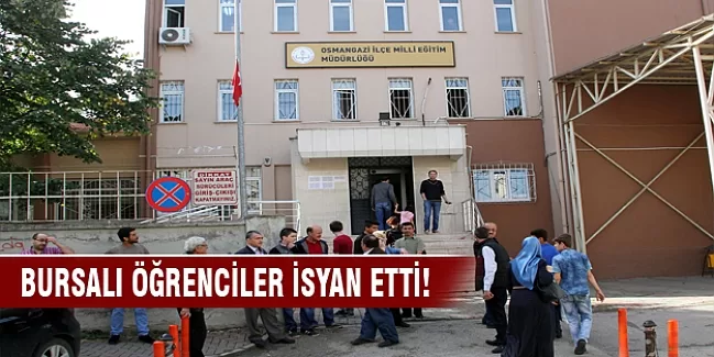 Bursa'da öğrenciler okul bulamıyor