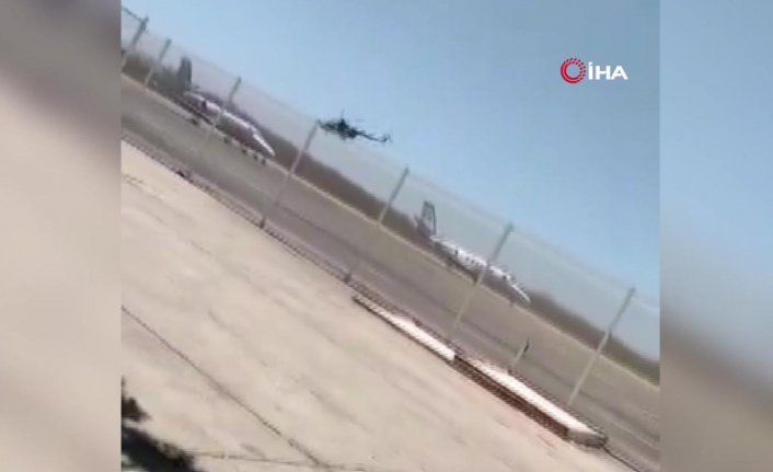 Meksika'da askeri helikopter düştü