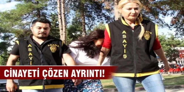 Cinayeti çözen ayrıntı!