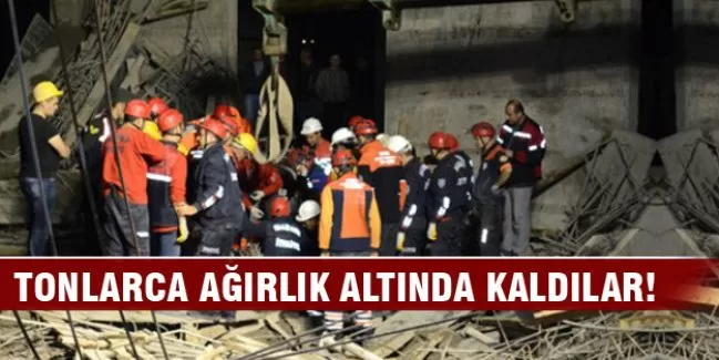 Tonlarca ağırlık altında kaldılar!