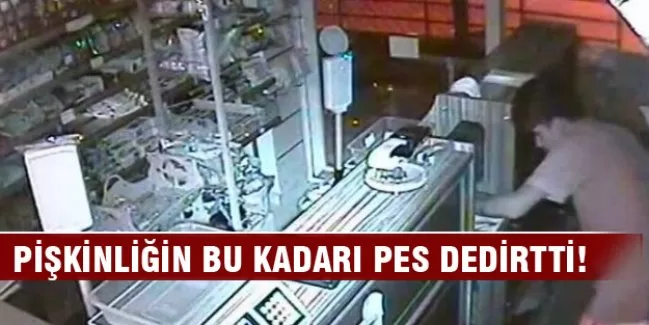 Pişkinliğin bu kadarı pes dedirtti