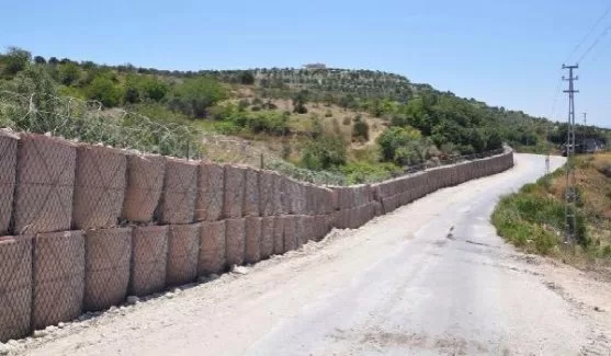 Sınıra örülen duvar 11.5 km'ye ulaştı