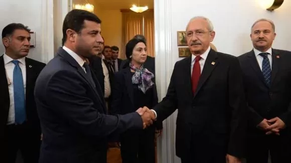 Kılıçdaroğlu, Demirtaş ile görüştü