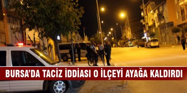 Taciz iddiası Gemlik'i karıştırdı