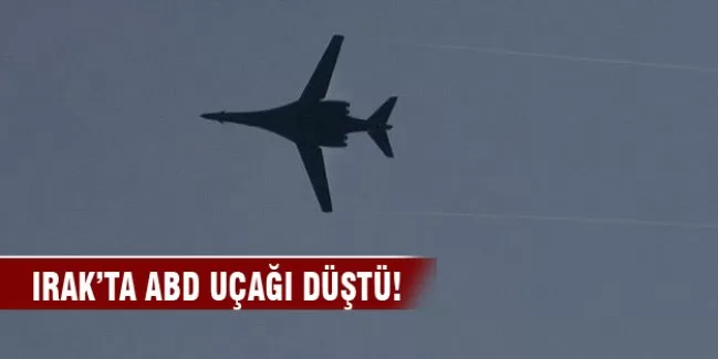 Irak'ta ABD keşif uçağı düştü