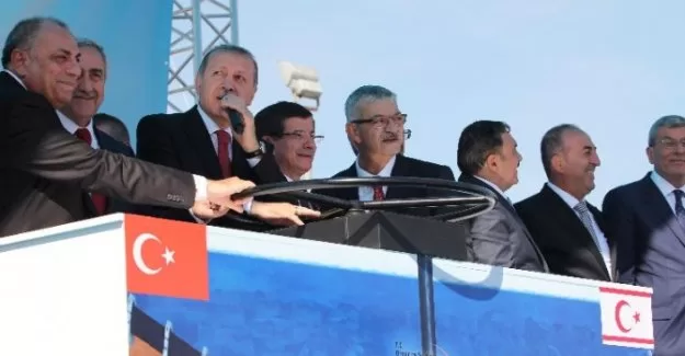 Erdoğan Kıbrıs’ta