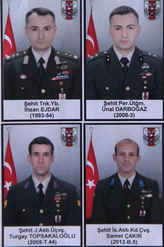 Dağlıca şehitleri memleketlerine uğurlandı