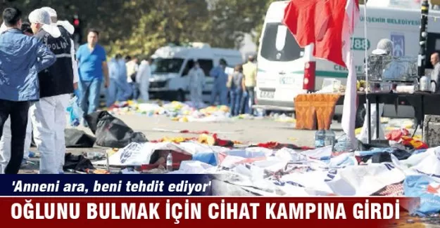 Oğlunu bulmak için cihat kampına girdi