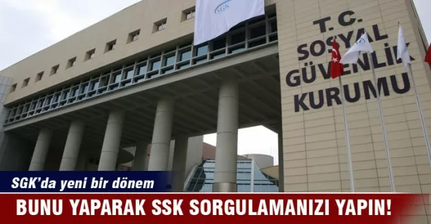 SGK'da yeni bir dönem başladı
