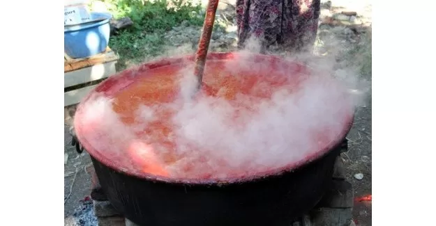 Bursa'da kışlık salça sezonu başladı