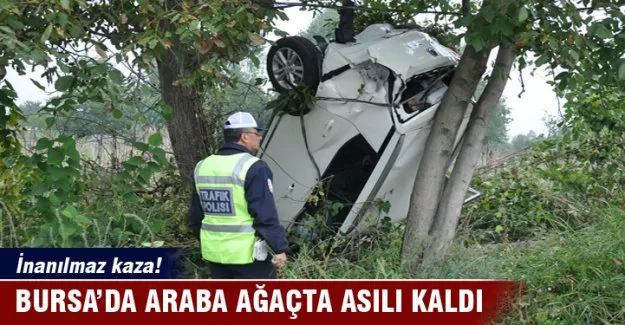 Bursa'da kaza geliyorum demiş!