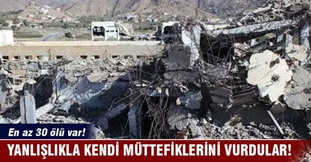 Yanlışlıkla kendi müttefiğini vurdu