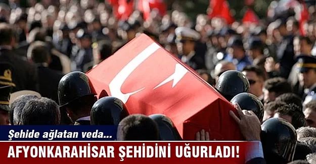 Şehide ağlatan veda