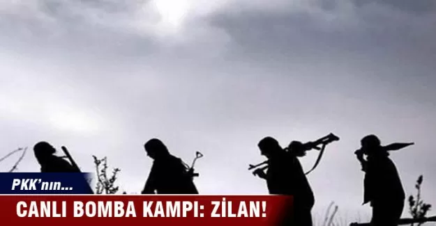 PKK'nın canlı bomba kampı: Zilan!