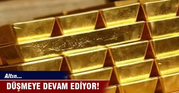 Altın düşüşü devam ediyor