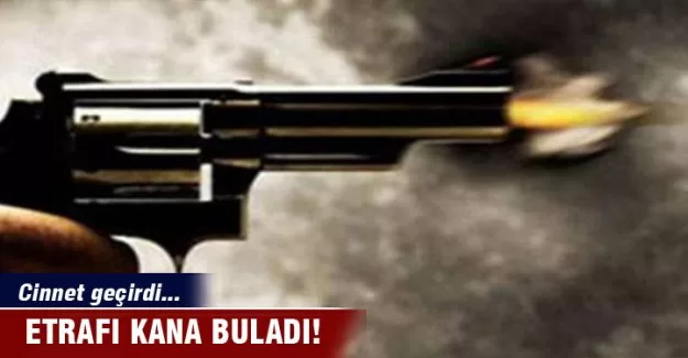 Cinnet geçirdi etrafı kana buladı!