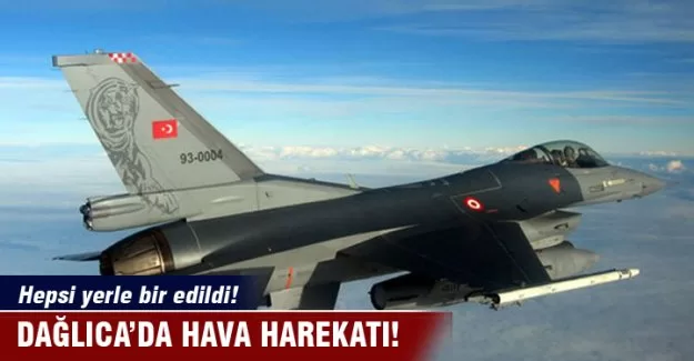 PKK sığınakları imha edildi