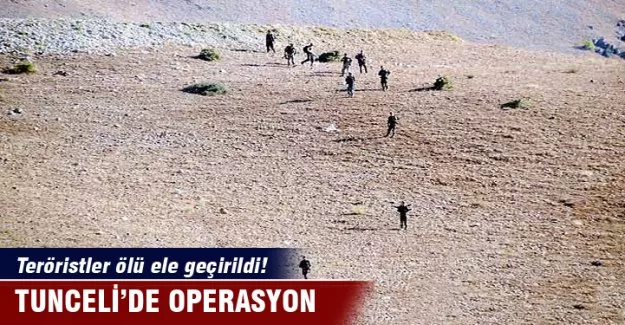 Tunceli'de çatışma!