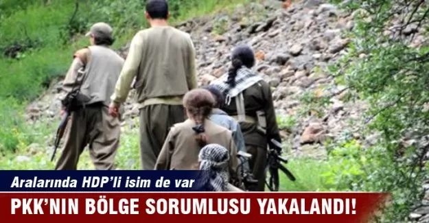 PKK'nın bölge sorumlusu yakalandı