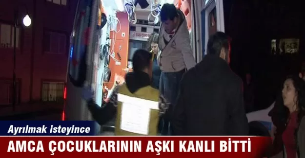 Amca çocuklarının aşkı kanlı bitti