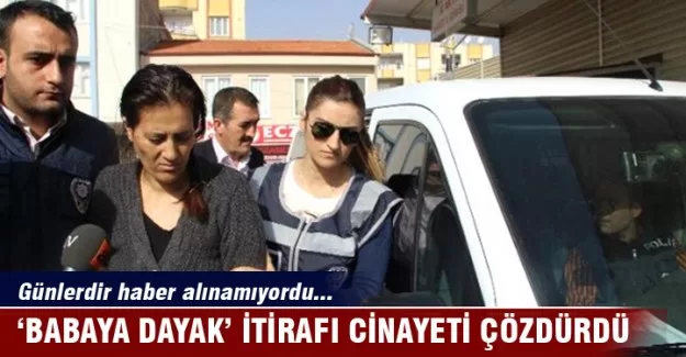 'Babaya dayak' itirafı cinayeti çözdürdü