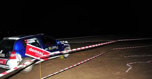Bursa'da gece rallisi