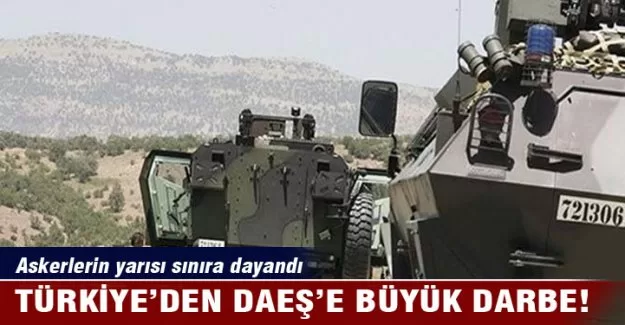 Türkiye'den DAEŞ'e büyük darbe!