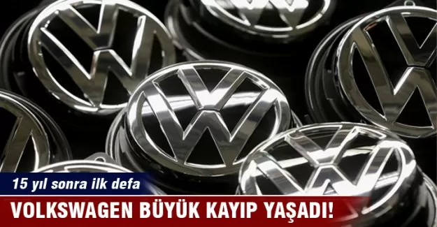 Volkswagen 15 yıl sonra ilk kez zarar açıkladı