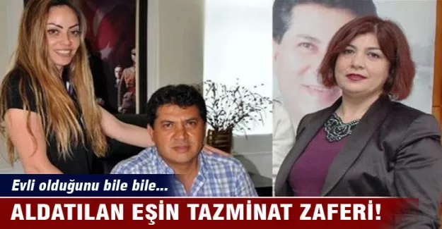 Aldatılan eşin tazminat zaferi