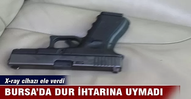 Bursa'da dur ihtarına uymadı araçtan bakın ne çıktı