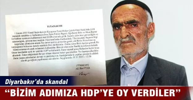 Diyarbakır’da skandal!